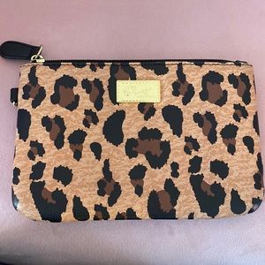 Betsey Johnson Leopard Makeup Bag
